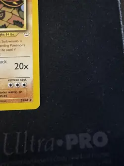 NM 1st Edition Sudowoodo Reg. 26/64 Neo Revelation Pokemon Card - Image 4