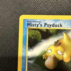 Pokemon TCG Misty’s Psyduck W Stamp Promo - Gym Heroes - Vintage WOTC 2000 - Image 4