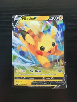 2023 Pokemon Pikachu V SWSH285 Sword & Shield Promo Cards Holo - Image 1