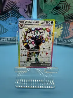 Pokemon Prismatic Evolutions Umbreon ex 176 SVP176 Figure Collection Promo - Image 1