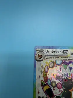 Pokemon Prismatic Evolutions Umbreon ex 176 SVP176 Figure Collection Promo - Image 4