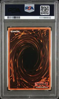 2003 Yu-Gi-Oh! Gemini Elf Labyrinth Of Nightmare LON Unlimited Secret Rare PSA 8 - Image 2