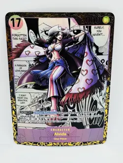 Goddess Story One Piece Alvida Manga DIY Doujin Kawaii Art Holo Card - Image 1