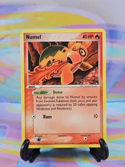 Pokemon TCG Deoxys Card | Numel 68/107 Common - Image 1