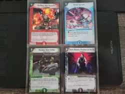Duel Masters Holo Atari Promo Card Lot 4 Cards LP *Read Desc.* - Image 1