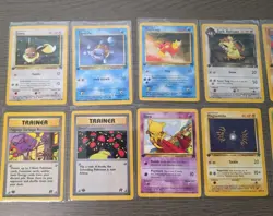 Pokemon TCG Vintage 1st Edition Lot Of 12 Cards Mostly LP-MP See Description - Image 2