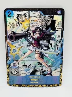Goddess Story One Piece Baby5 Manga DIY Doujin Kawaii Art Holo Card - Image 1