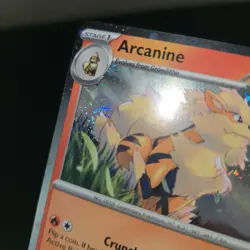 FART SWIRL 🌀💫 NM Arcanine 011 Promo SV Scarlet & Violet Cosmos Pokemon Card - Image 2