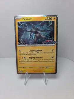 Zekrom 066/182 Paradox Rift Stamped Promo Pokemon Card Holo NM - Image 1