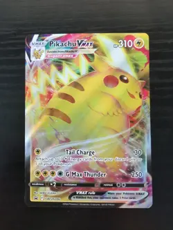 2023 Pokemon Pikachu VMAX SWSH286 Sword & Shield Promo Cards Holo - Image 1
