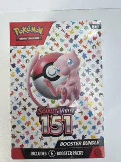 Pokemon TCG Scarlet & Violet 151 Booster Bundle Sealed New 6 Packs Charizard - Image 1