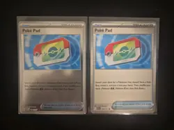 Poke Pad 198/217 Ascended Heroes Pokemon Trainer Play Set Of x2 Rh & Regular Nm - Image 1