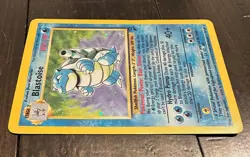 1999 Pokemon Base Set 2 Blastoise 2/130 Ungraded, Excellent Condition - Image 4