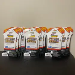 Pokemon TCG Scarlet & Violet Surging Sparks Sleeved Booster Packs Set Lot Of 12 - Image 2