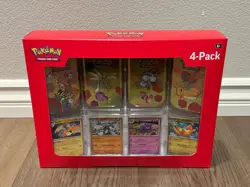 (Sealed) Pokemon TCG 151 Mini Tins 4 Pack + 4 Promos Sams Club Exclusive - Image 1