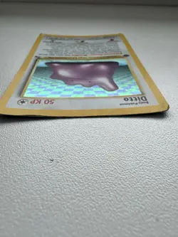 Pokemon Ditto 1. Edition Holo Fossil 3/62 Deutsch 2000 - Image 4