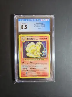 Ninetales Holo 15/108 XY Evolutions CGC 8.5 Graded Pokemon Card Blue label - Image 1