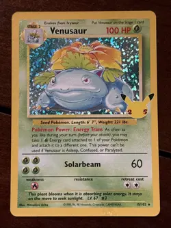 Pokemon Celebrations Venusaur 15/102 Holo Rare - Image 1