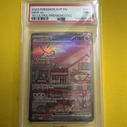 PSA 9 MINT Mew ex Pokemon TCG 151 UPC Black Star Promo SVP053 - Image 1