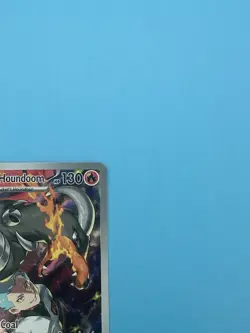 Team Rocket's Houndoom 191/182 Illustration Rare Destined Rivals Pokemon NM - Image 5