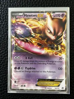 Pokemon Mewtwo EX 54/113 World Championship 2014 Ultra Rare English - Image 1
