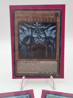 Obelisk the Tormentor - EG01-EN001 - Ultra Rare Yugioh W/ Spell Cards - Image 2