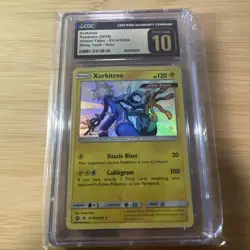CGC 10 Pristine Xurkitree Shiny SV14/SV94 Shiny Vault Hidden Fates Pokemon Card - Image 1