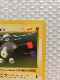 Pokemon TCG Magnemite First Edition Shadowless Base Set 53/102 Card - Image 3
