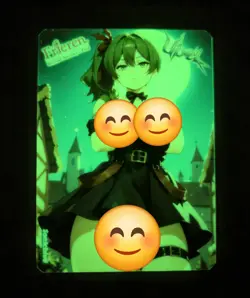 Ubel " Frieren " Custom Glow In The Dark Waifu Card Fan Art - Image 2