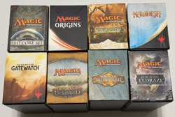 MTG: 8 EMPTY Fat Pack Boxes. Magic the Gathering Mirrodin Worldwake Eldrazi - Image 2