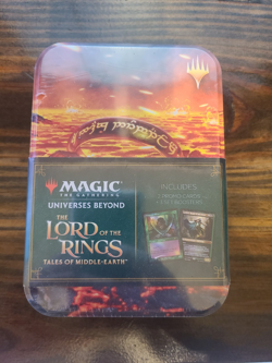 MtG Lord of the Rings: Tales of Middle-earth The One Ring Tin **Factory Sealed** - Image 1