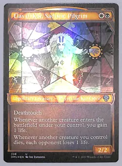 Elas il-Kor, Sadistic Pilgrim - Textured Foil - 338 - Dominaria United (DMU) MTG - Image 1