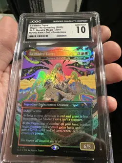 MTG La Madre Tierra - Xenagos, God of Revels (Rainbow Foil) SLD 2061 CGC 10 - Image 1