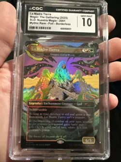 MTG La Madre Tierra - Xenagos, God of Revels (Rainbow Foil) SLD 2061 CGC 10 - Image 2