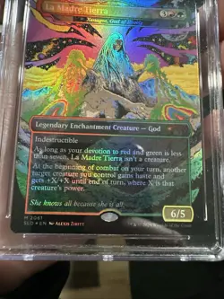 MTG La Madre Tierra - Xenagos, God of Revels (Rainbow Foil) SLD 2061 CGC 10 - Image 3