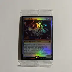 MTG: Edge of Eternities: Prerelease Foil Pinnacle Emissary: Still in Package M - Image 3