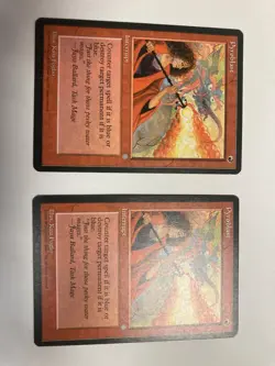 Mint PYROBLAST X2 MAGIC MTG ICE AGE 1995 - Image 1