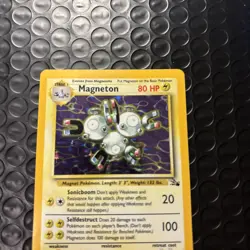 Pokemon - Magneton 11/62 Fossil Holo LP - Image 2