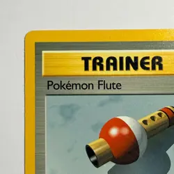 Pokemon TCG Pokemon Flute Base Set 86/102 WOTC Vintage 1999 Trainer - Image 3