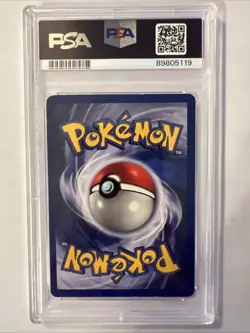 1999 Pokemon Game Base Set 44 Bulbasaur PSA 7 - Image 2