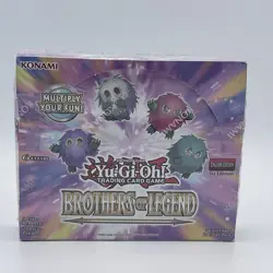 YuGiOh Brothers of Legend Booster Box 1st Edition New Sealed 24 Packs TCG - Image 1
