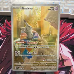 Mimikyu - 075(Pokemon Center Exclusive)075 Sv: Scarlet & Violet Promo Cards Holo - Image 1