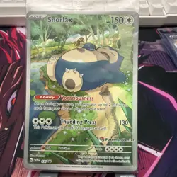 Snorlax 051 (Pokemon Center Exclusive) SV: Scarlet & Violet Promo Card SEALED - Image 1
