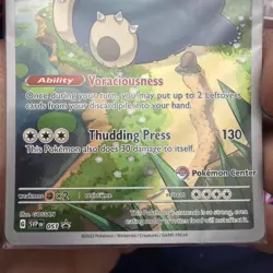 Snorlax 051 (Pokemon Center Exclusive) SV: Scarlet & Violet Promo Card SEALED - Image 4
