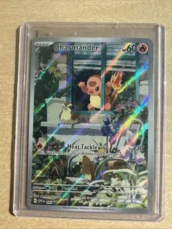 Pokemon TCG Charmander 044 SV Scarlet & Violet Promo Holo Card NM Condition - Image 1
