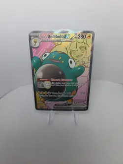 Pokemon TCG Iono's Bellibolt EX 194 Scarlet & Violet Promo Cards Full Art - Image 1