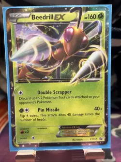 Beedrill EX XY157 - Pokemon TCG XY Promo Ultra Rare Card NM - Image 1