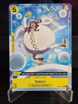 One Piece Card Game - Satori (Welcome Pack Vol. 1) OP05-105 R - NM - Image 1