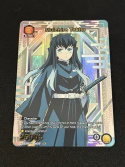 Union Arena Demon Slayer Muichiro Tokito UE05BT/KMY-2-007 U* Foil Card NM - Image 1