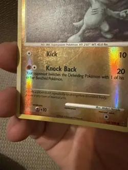 Pokemon Card Machop (64/100) Common Stormfront - Image 3